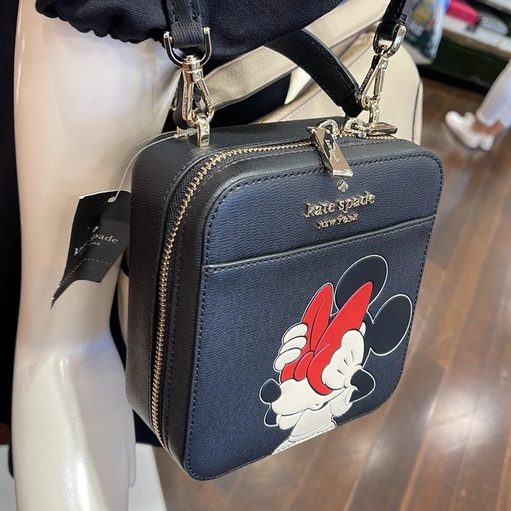 Kate Spade Disney X Kate Spade New York Minnie Mouse Daisy Vanity Crossbody Bag